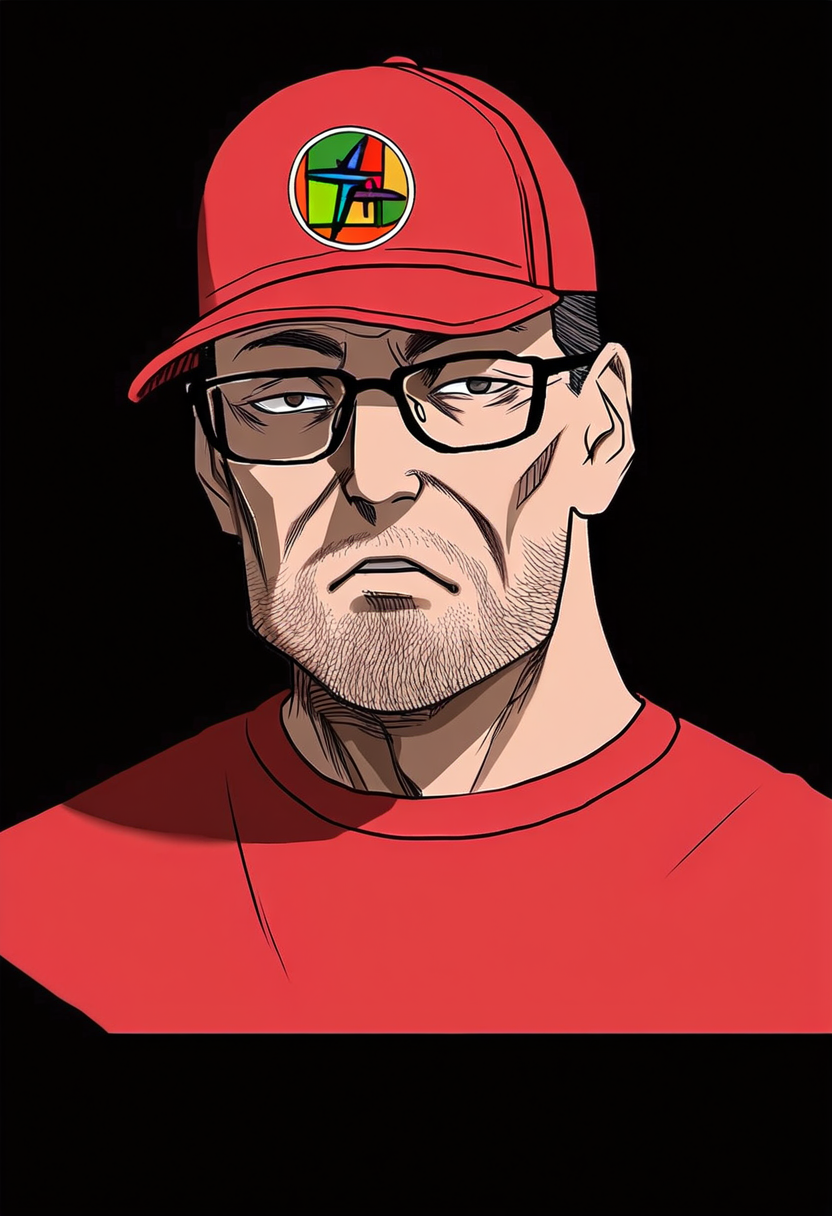 いちご（MAGA帽子）