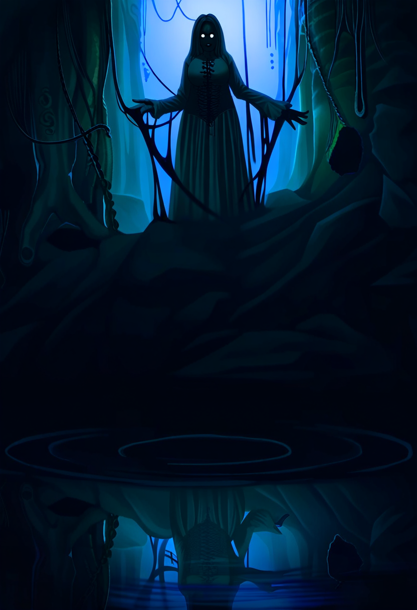 井戸の底への降下